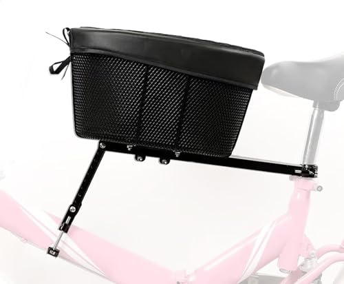 Wezalget Fahrrad-Haustierkorb, Abnehmbarer Fahrradkorb | Fahrrad-Lenkerkorb für Hunde | Wasserdichter, Faltbarer, Abnehmbarer Korb, vielseitig einsetzbar für kleine Haustiere