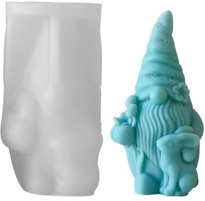 Wichtel Silikonformen Gießformen, Silikonform Weihnachten,D-iy Wichtel Silikonform Weihnachten Z-werg Gießformen Silikon Gießform Wichtel Gips Zum Gießen Für Weihnachten Deko