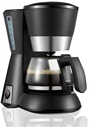 MYVVKIA Machine à café Simple, Machine à thé Automatique Domestique, cafetière en Verre Goutte à Goutte, Petite Machine à café américaine