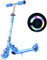 Herefun Scooter Roller Kinder, Roller für Kinder, Roller mit LED Light Up PU-Rädern, Höhenverstellbare mit KickStänder Kugellager ABEC 7, Kinderscooter für Kinder Jungen Mädchen ab 3-16 Jahre (Blau)
