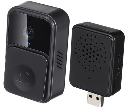 EXCEART Video Wireless Con Telecamera Wifi Video Intelligente Con Suoneria e Volume Regolabile Facile Da Installare