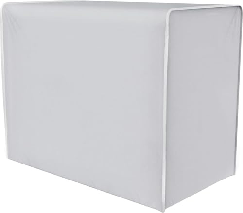 Copri Condizionatore da Esterno, Copertura Condizionatore Esterno Universale, Copertura Condizionatori Pvc, Coperchio Condizionatore Esterno Impermeabile Solare Anti-Polvere Anti-Neve(80 * 30 * 57cm)