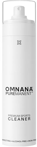 OMNANA Premium Sports Cleaner – Universal Reiniger & Desinfektionsmittel für Sport-Equipment, alkoholfrei & vegan, bis zu 7 Tage antimikrobieller Schutz, Made in Germany (200 ml)