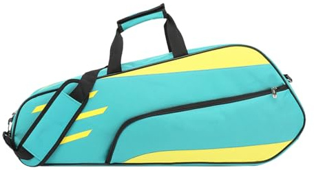3 Schläger-Tennis-Tasche, wasserdichte Badminton-Ausrüstungstasche, Schulterschläger-Tragetaschen, Multi-Racket-Sporttasche, Racquetball-Ausrüstungstaschen, leichte Tennisausrüstung, für Herren und