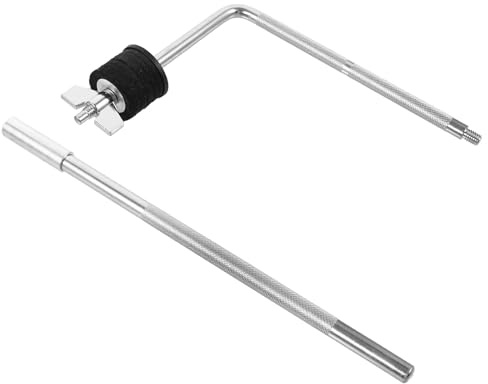 Toyvian Soporte de Platillo Ajustable Metálico para Platillos Splash y Crash Extensión Corta para Uso en Batería y Jirafa