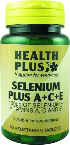 Health Plus Selenium A+C+E Mineral Supplement - 30 Tablets