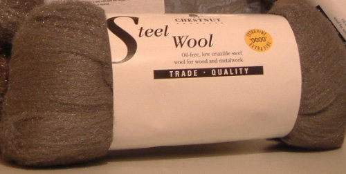 Chestnut Products SW0000 Steel Wool , Grade '0000' extra Fine , 100g