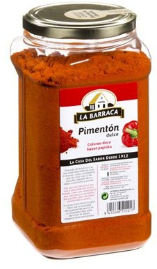 Pimentón Dulce Hoja BARRACA Bote Granel 750g