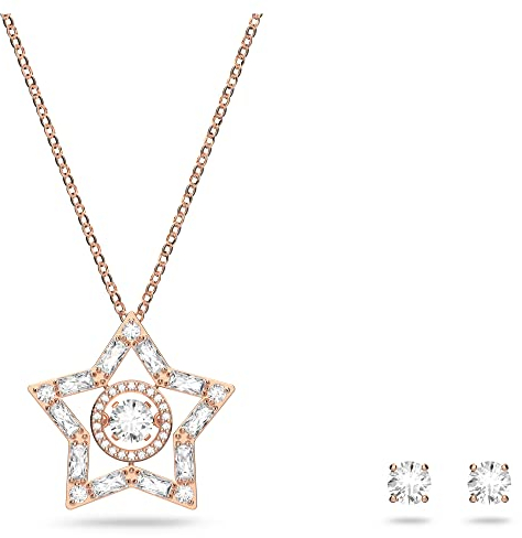Swarovski Set Stella, Stella, Placcato color oro rosa