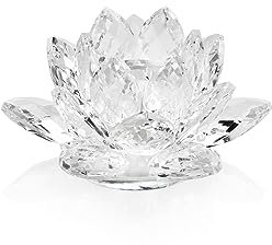 Ottaviani Stern Kerzenständer Favor Durchmesser 14 cm in Kristall 100% Made in Italy 800193