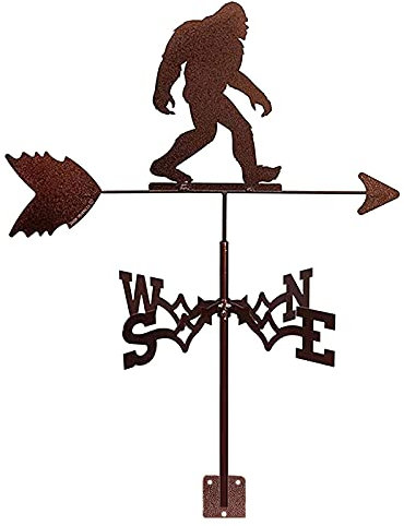 Wind Vane Familie Wetterfahne Wetterfahne-Orangutan Modell Wetterfahne-Dach Dekoration Metall Wetterfahne-Schimpansee Garten Dekoration