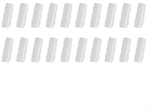 Lot de 20 clips pour film de serre pour fixation facile des bâches et cadres (25 mm)