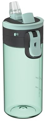 Sparrow Borraccia - 500ml, 750ml, 1L - TouchFlow Bottiglia Senza BPA - Senza Perdite Borraccia Cannuccia - Borracce Sportiva Flusso Rapido Con Un Clic per Scuola, All'aperto