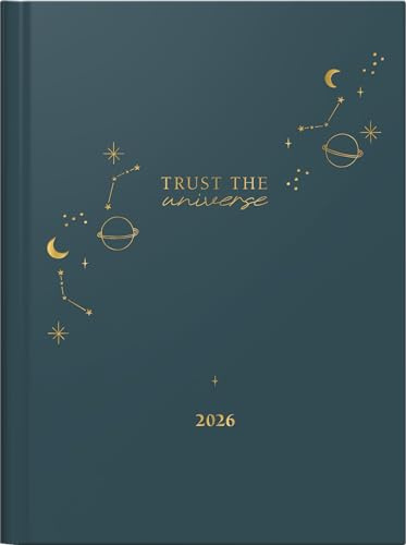 rido/idé Taschenkalender Premium Young Line Mini 2026 „Universe“ | A6, Papier
