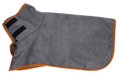 Kisangel Bademantel Für Haustiere Zum Trocknen Von Hunden Schnell Absorbierendes Handtuch Weicher Mantel Für Große Und Kleine Hunde Sowie Katzen Leicht Und Schnell Trocknend