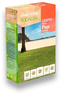 Semillas Césped con Kikuyu DURO de 1 KG MUY RESISTENTE para Zonas Secas y Suelos Difíciles | Muy Resistente al Pisoteo y Agua Salina | Cobertura 40 m2 | Cesped Denso Bajo Mantenimiento | Nexum Market