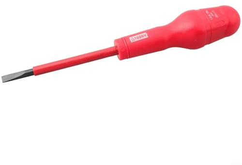 Tournevis ergonomique avec aimant isolé pour électricien (6x100-)