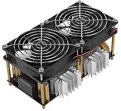 Módulo de placa de calentamiento por inducción ZVS, 40A, 12V-48V, 1800W, controlador Flyback, calentador, módulo de máquina de calentamiento por inducción de alta frecuencia DIY