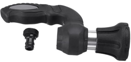 iplusmile Boquilla de Riego de Alta Presión para Manguera Herramienta de Jardín Resistente Boquilla Pulverizadora para Lavado de Coches Mango Ergonómico y Duradero para Limpieza Exterior