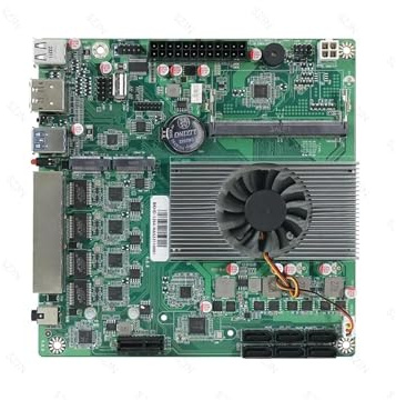 Kit Carte mère NAS ITX N150, Compatible avec Les routeurs logiciels, Interface I226 2,5 GHz, Serveur de Stockage NAS(Motherboard+CPU)