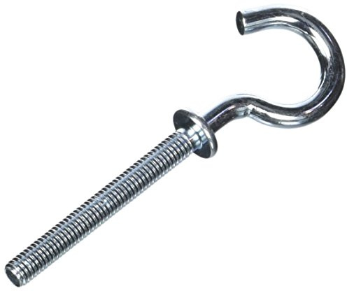 Molly M65406-XJ Crochets Ronds Ø 5 x 40 mm, Gris, Set de 6 Pièces