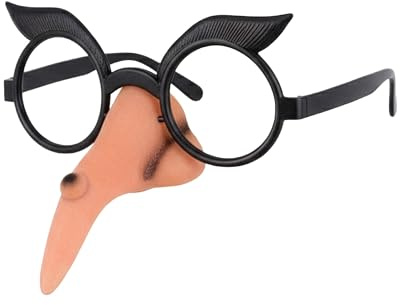 Carnival Toys 6826 - Brille mit Hexennase