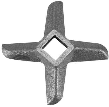 Cuchillas para Picadora de Carne, Hoja en Forma de Cruz 32 mm, Acero Duradero para Molinillos Eléctricos y Manuales, Suitable for Haofy y Modelos Universales, Uso en Hogar, Restaurante, Food Truck