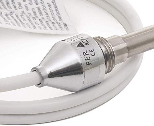 Valdern TOWEL RAIL ELECTRIC HEATING ELEMENT (150W / 250W / 300W / 400W / 600W) WATT FOR BATHROOM HEATED TOWEL RAILS AND RADIATORS WARMERS/CHROME CAP / 1.2M LONG CABLE (600 Watt)