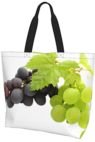 Large Tote Bag Grape Large Grocery Shopping Bag For Shopping Work Beach