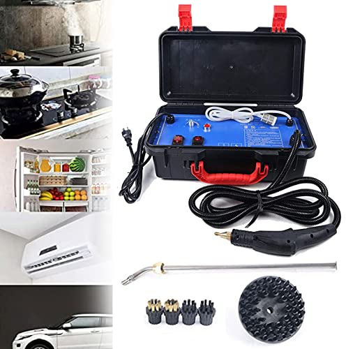 Pulitore a Vapore ad Alta Pressione Multiuso, pulitore a Vapore Portatile ad Alta Pressione con Accessori per la Pulizia per cucine domestiche, condizionatori d'Aria, fumi d'olio, Automobili,220V-30