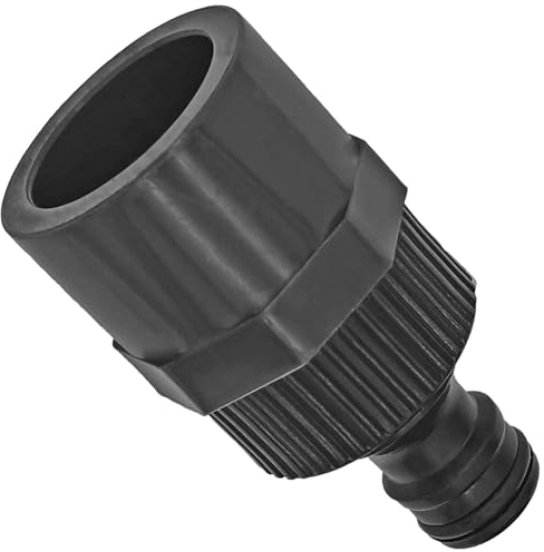 Klebe Fitting Übergang Nippel mit 1/2 Zoll Außengewinde i-AG aus Kunststoff mit Muffe zum Verkleben für 20mm PVC Rohr Außendurchmesser Druck PN16 Bar Adapter Anschluß Stück