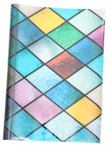 SOIMISS Buntglasfensterfolie Statisch Haftend Sichtschutzfolie Für Fenster Badezimmer-glasfolie Einfach Anbringen Und Entfernen Kein Klebstoff Langlebiges Pvc-material