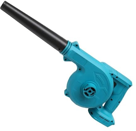 Souffleur à feuilles sans fil 2 en 1 3,6 m/min, 18 V, souffleur électrique 0-18000 tr/min, inhalation et soufflage, machine uniquement, pour dépoussiérer ordinateur, maison, literie, coins, planchers