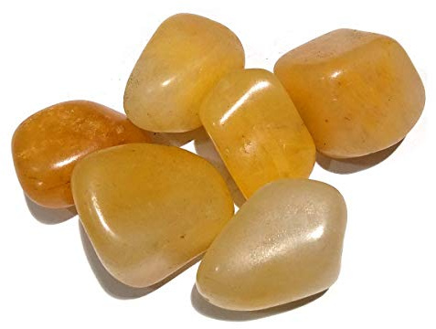 INDIA MADE Quarzo dorato naturale burattato pietra grezza pietra grezza burattata confezione da 50 grammi -B07K9VVQYQ