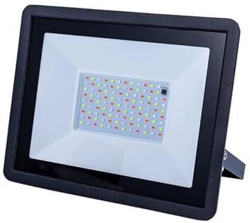 Flutljus, Sjufärgad säkerhetsbelysning bredspännings-LED-spotlights for byggnader, broar, skyltar, lager och gårdsplaner(30W)