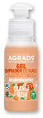 AGRADO GEL HIGIENIZANTE MANOS ORANGE 80