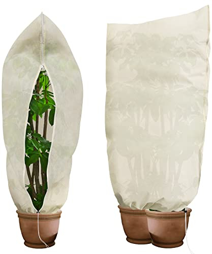 SUNNEY Pflanzenschutz Winter, Frostschutz Pflanzen 180x120cm Winterschutz für kübelpflanzen Pflanzen