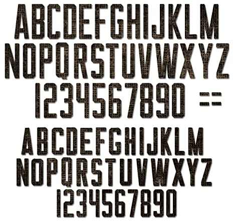 Sizzx Thinlits Die Set 73PK Alphanumeric Theory by Tim Holtz | 665924 | Chapter 3 2022