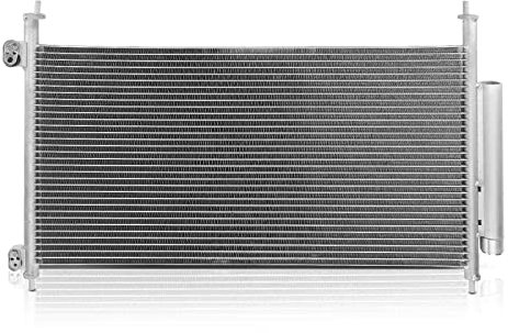 Frankberg 1x Condenseur de Climatisation Compatible avec Civic VIII Hatchback FK FN 1.4L-2.2L 2005-2012 Civic VIII Berline FA FD 1.8L 2005-2012 Remplacer# 80100SMGE02