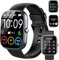 Smartwatch Uomo Donna, 1.91 Orologio Smartwatch con Effettua/Risposta Chiamate, 110+ Sportive Smart Watch, Contapassi, 24H Sonno/Cardiofrequenzimetro, Impermeabil IP68 Fitness Tracker per Android iOS