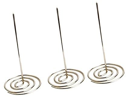 Angoily 3pièces Fourchette Pour Menu Et Facture Porte-addition Métal Accessoire De Restaurant Pour Présentation De Documents