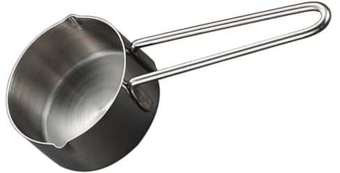 FIXOSHEE Set Misurini Cucchiaio Dosatore in Acciaio Inox 60 Ml, Misurino per Dolci con Manico Comodo, Tazze Graduate per Spezie e Condimenti in Cucina e Bar, Piccolo e Versatile