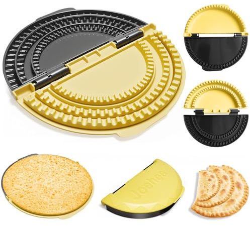 3-in-1 Tortilla-Versiegelung, verstellbare Quesadilla-Crimpzange 15,2 cm - 20,3 cm - 25,4 cm, Versiegelungszange für Tortilla, Quesadilla, Knödel, Sandwich