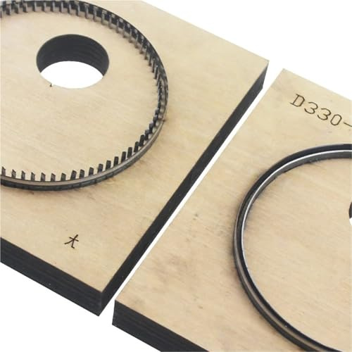 Troquel de corte circular con hoja de acero japonesa for cuero, papel y silicona: patrones precisos.(20mm)