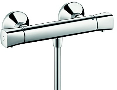 hansgrohe Ecostat Universal Aufputz Duschthermostat, für 1 Funktion, Chrom, Auslaufhöhe 70mm