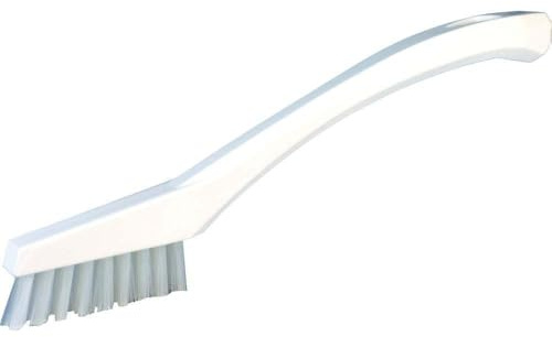 Vikan 44015 Very Hard Detail Brush, White, 205mm Length, 20mm Width, 40mm Height