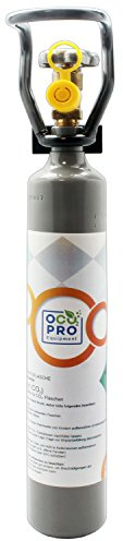 OCOPRO CO2 Flasche 500g GEFÜLLT für Aquarien Kohlensäureflasche NEU