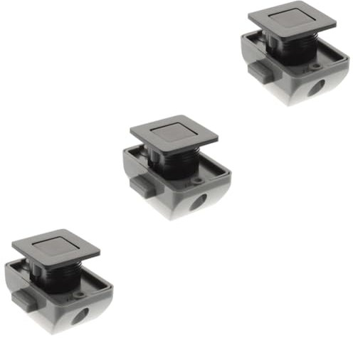 Gadpiparty 3stücke Push Button Latch Aus Zinklegierung Schlüsselloses Möbelverschluss-system Für Schranktüren Und Wohnmobile Langlebig Und Benutzerfreundlich Für Innen Und Außenbereich
