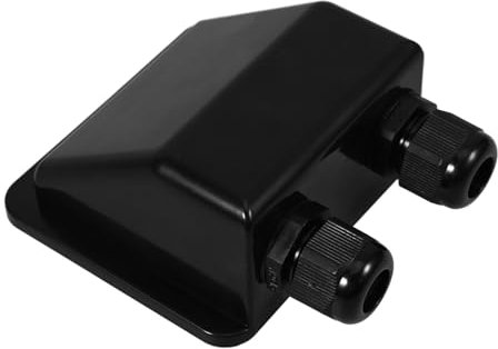 CHILDWEET Solarpanel-verdrahtungseingangsverschraubung Doppellöcher Abs-Material Kabelverschraubungskasten