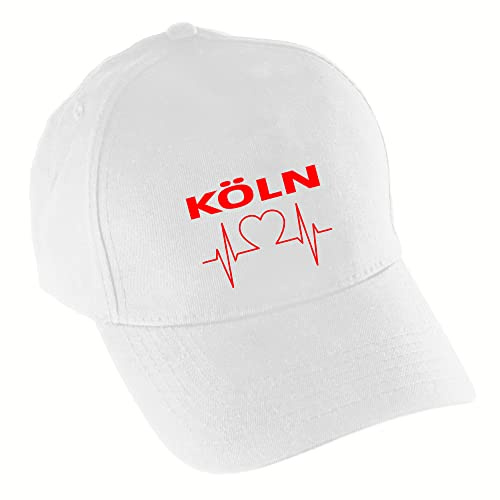 multifanshop Baseballcap - Köln - Herzschlag